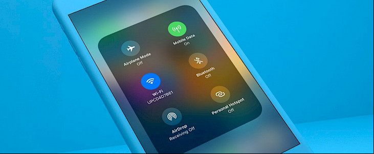 Wi-Fi networks and bluetooth devices with WeatherVane