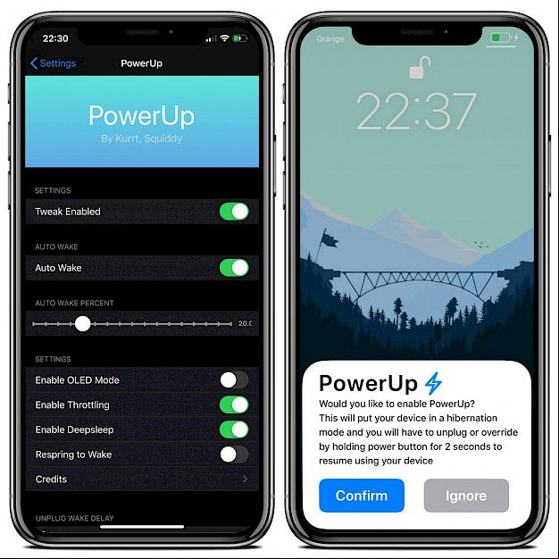 PowerUp tweak