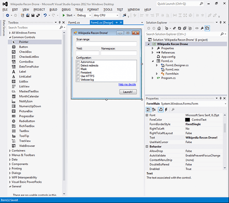 Visual Studio Express 2013