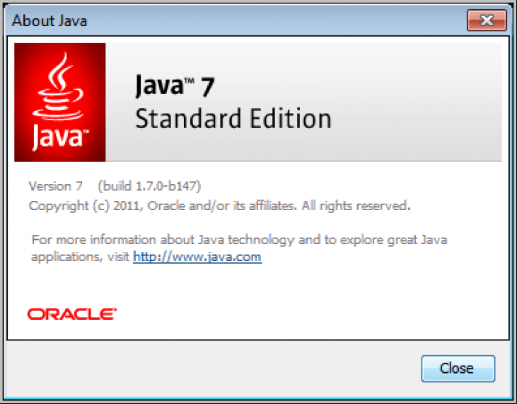 Java JRE 7 Update 55 (64-bit)
