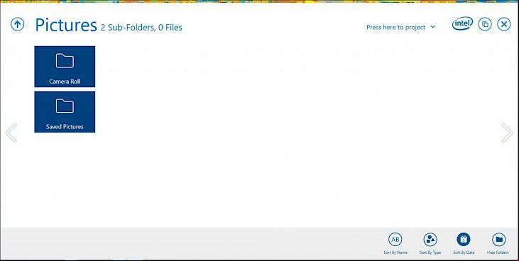 Intel WiDi Media Share