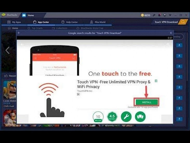 and Install Touch VPN for PC